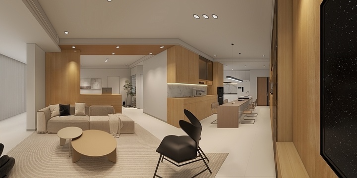 LINFLEE-江山和鸣C户型-装修设计方案