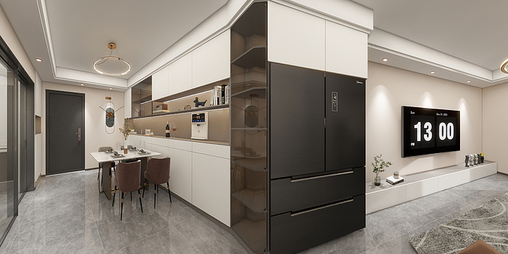 只做适合自己的家-现代简约-装修设计方案