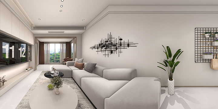 一介丨俗人-桐栖学府32栋803（奶油风）-装修设计方案