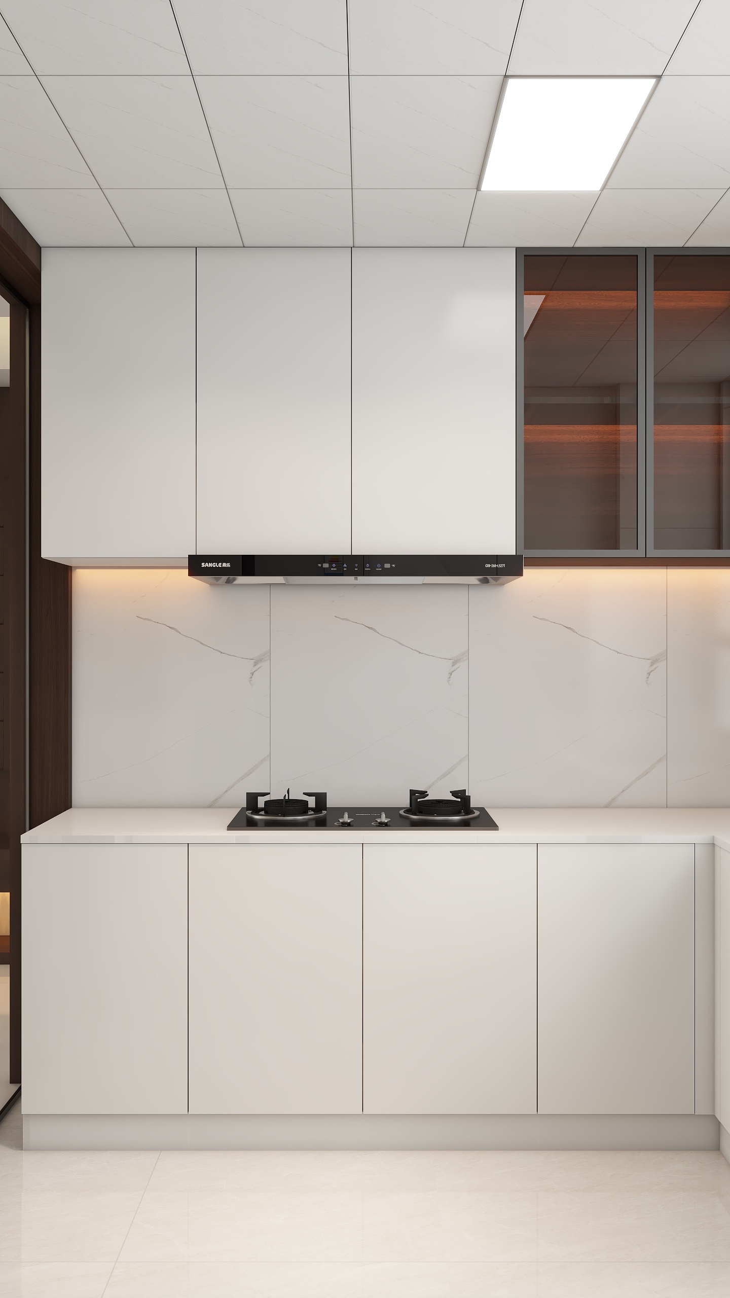 Designgl-121㎡3室装修效果图