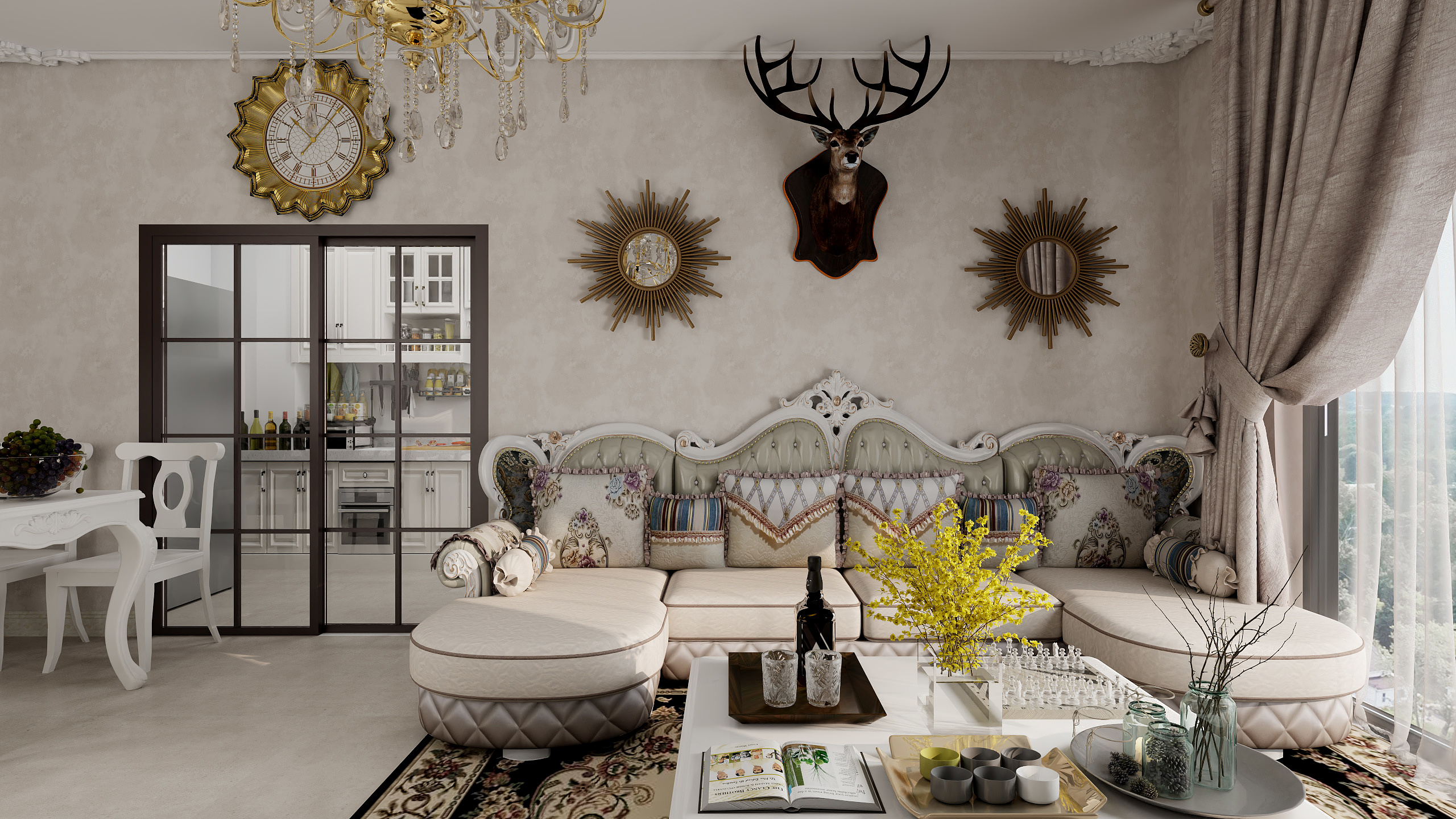 TANZEEw-阳光城欧式-装修设计方案