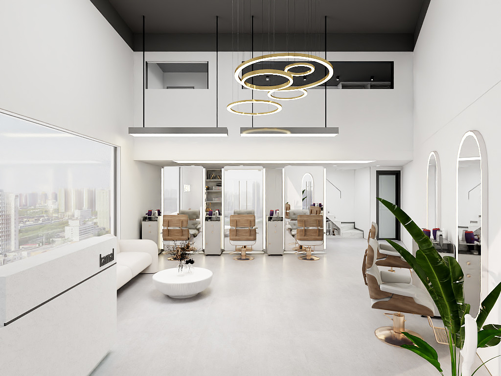 杨东波-简约造型美发.dwg-装修设计方案