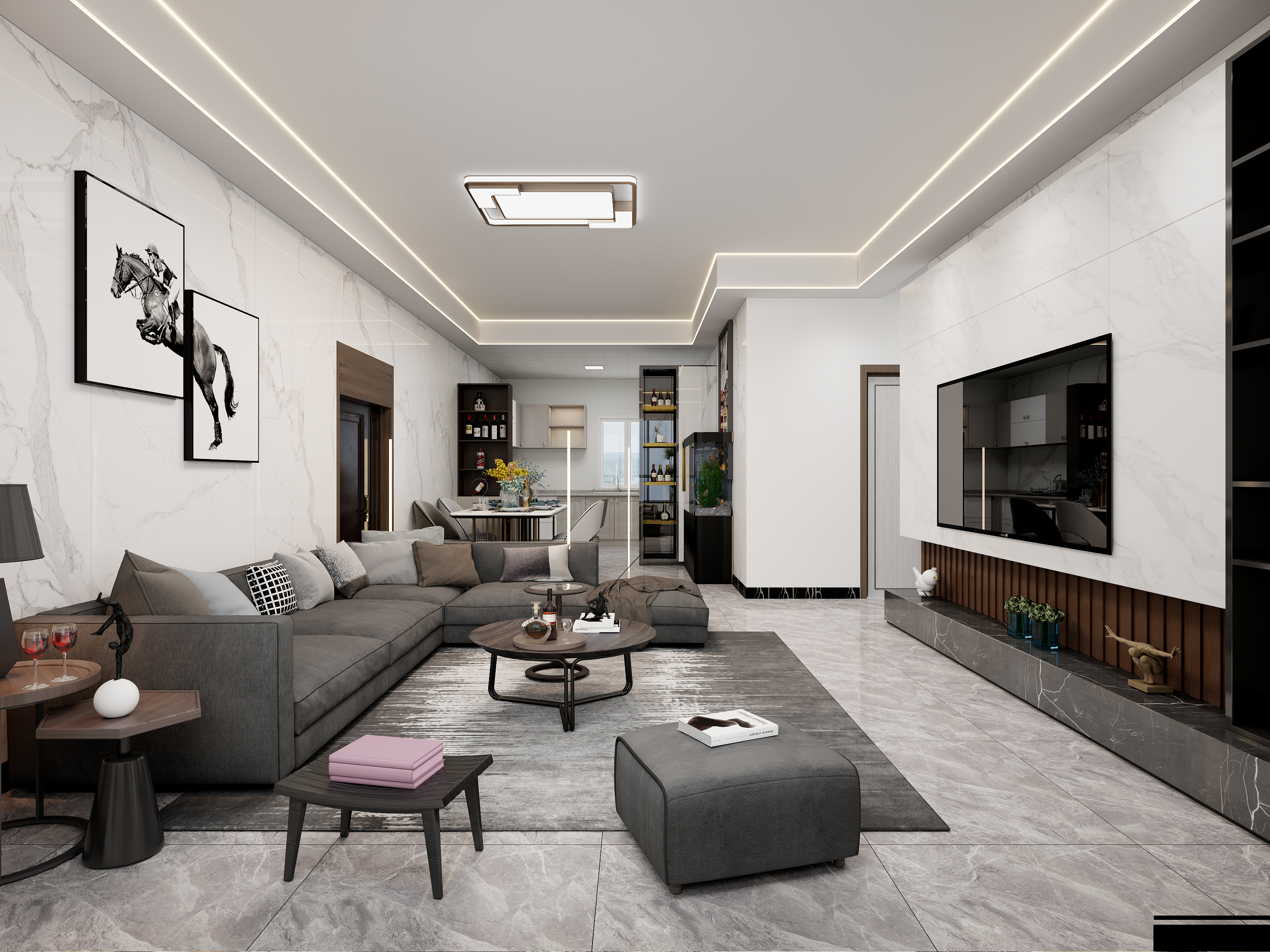 骏邦装饰装修-160㎡4室-装修设计方案