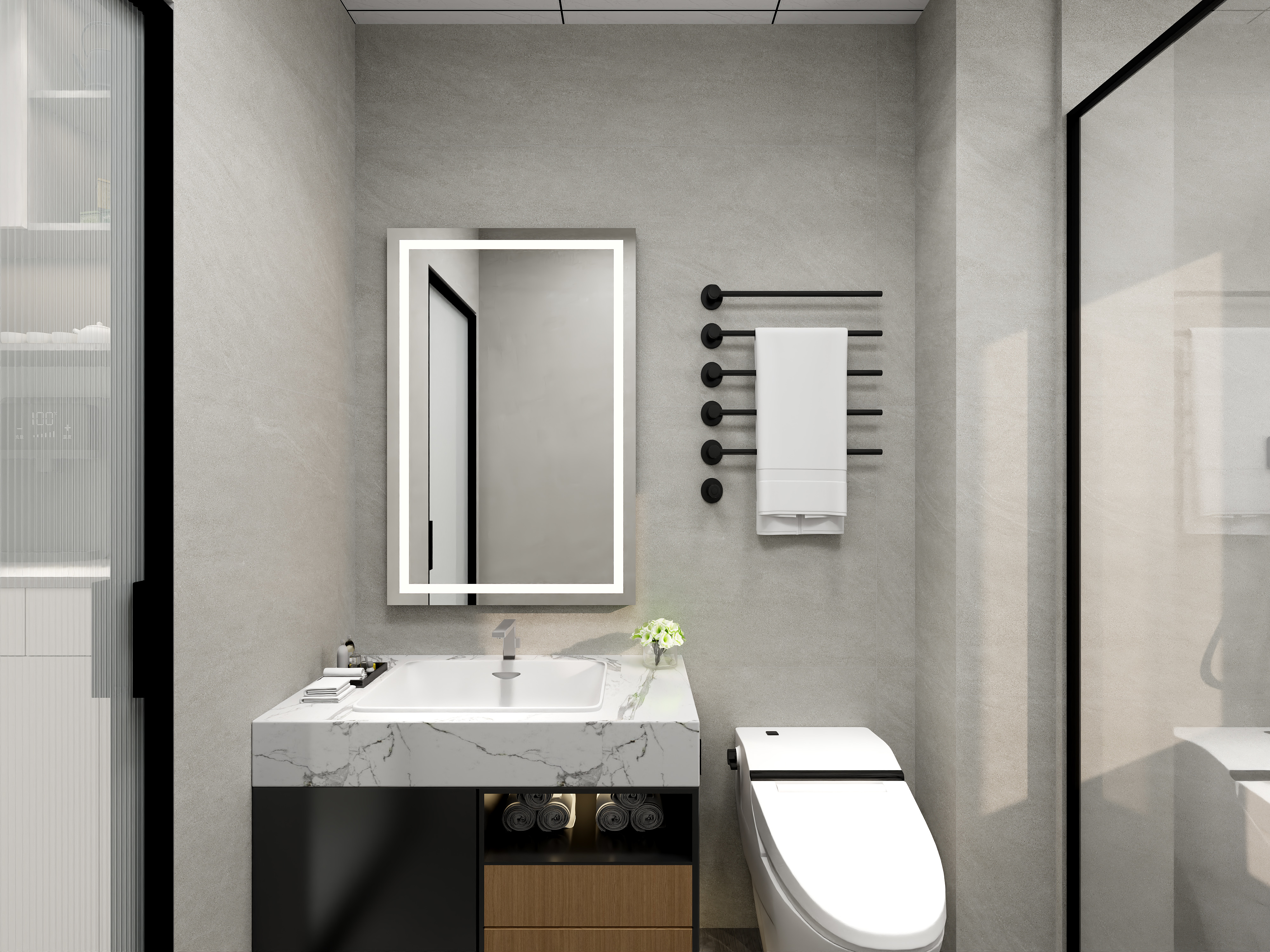 艺雅丽-三层复式别墅轻奢 装修效果图