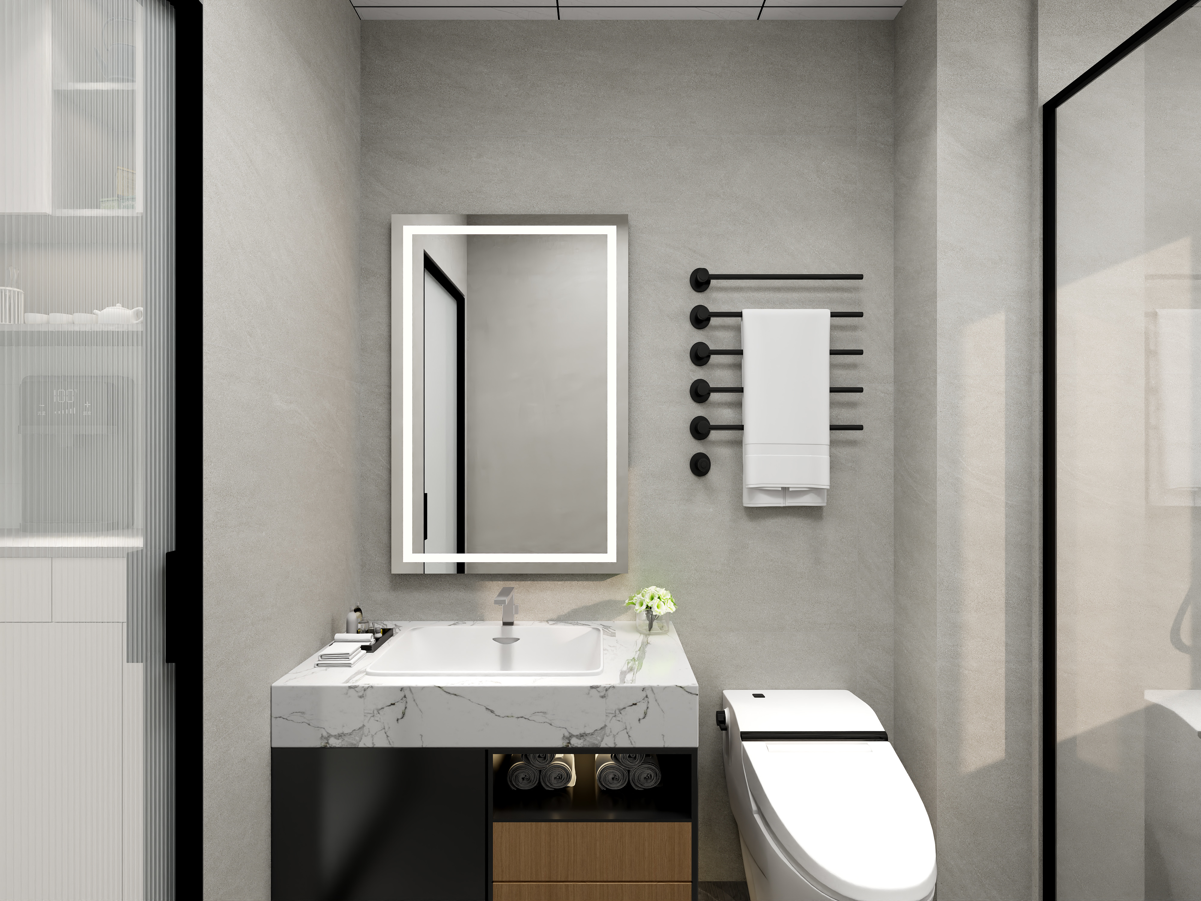 艺雅丽-三层复式别墅轻奢装修效果图