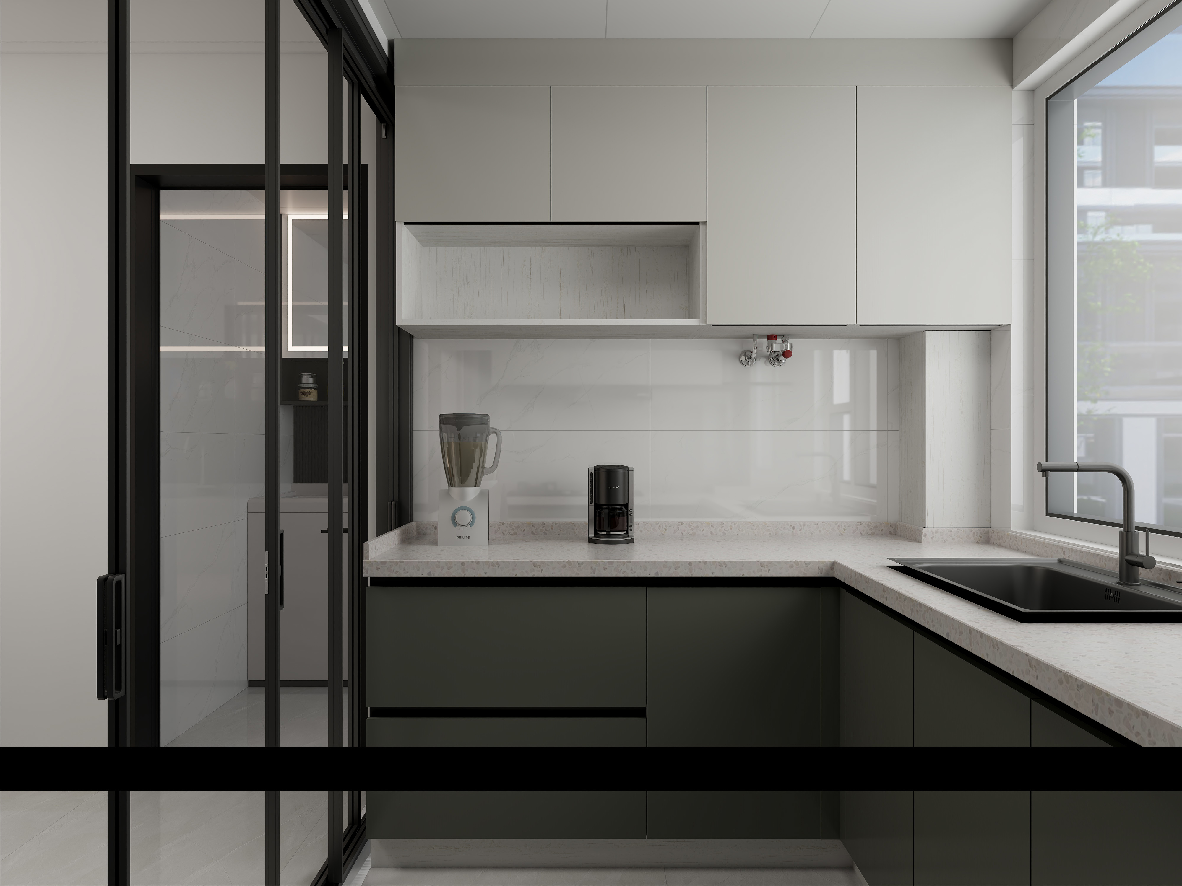 河北--三室雅舍岚庭a座2-1301-装修设计方案