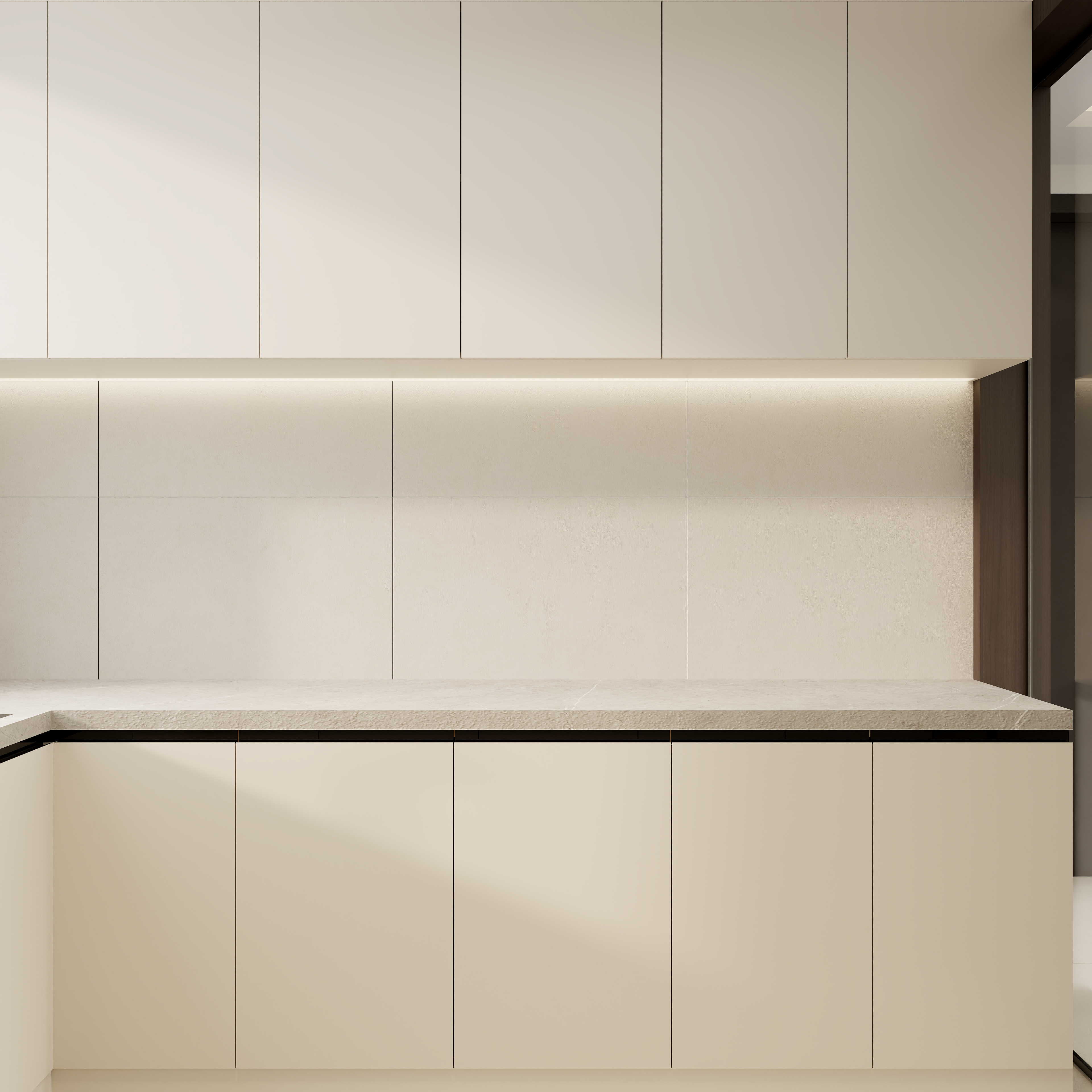 吴爽-102m²原木奶油风格装修效果图