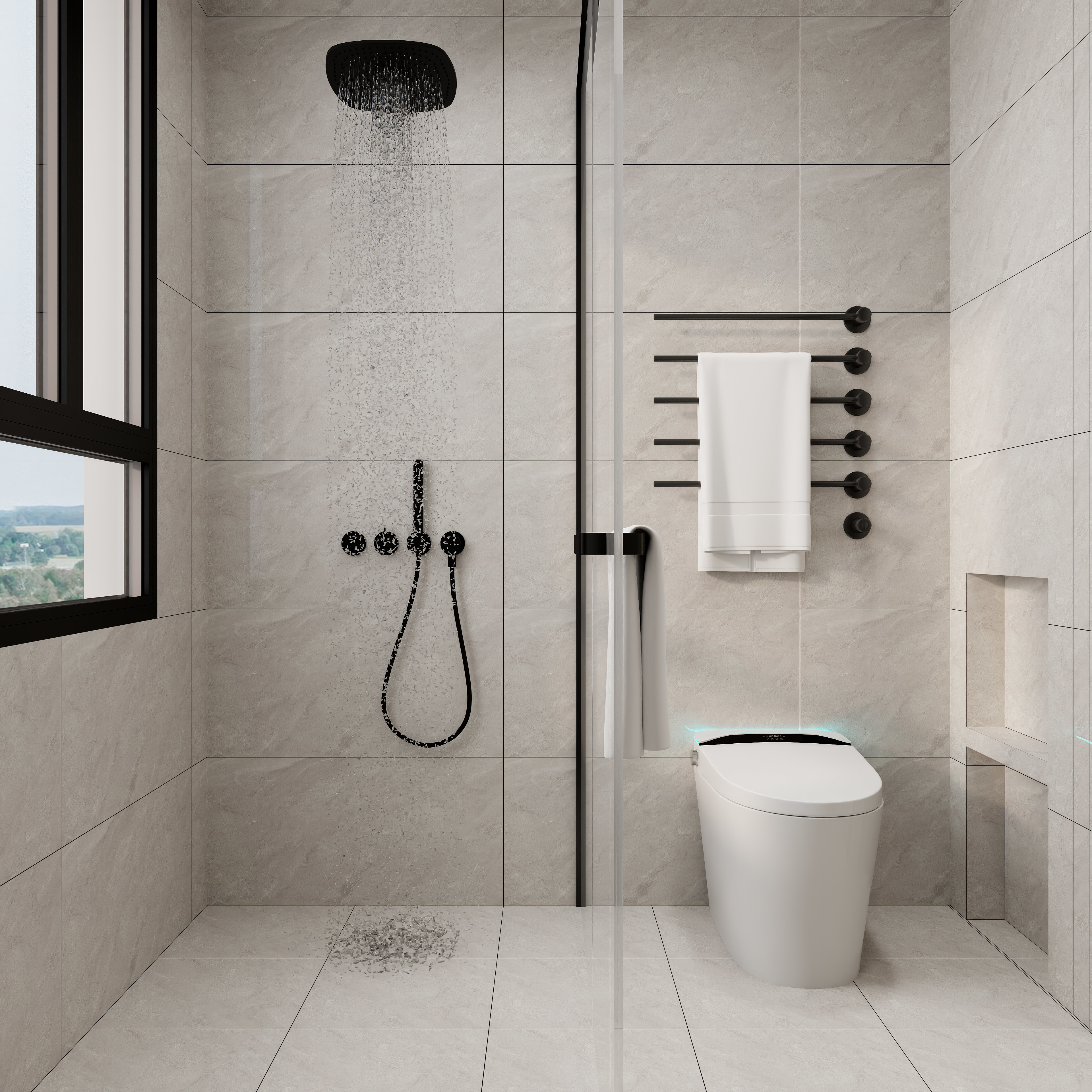 吴爽-139m²奶油复古风格设计装修效果图