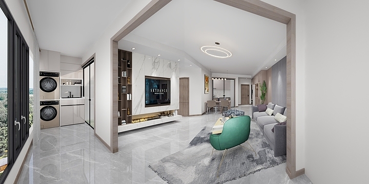 QD设计司-深色家具-装修设计方案