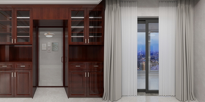 郦庭装饰-荣旺1号2#1602-3.3.1-新中式-装修设计方案