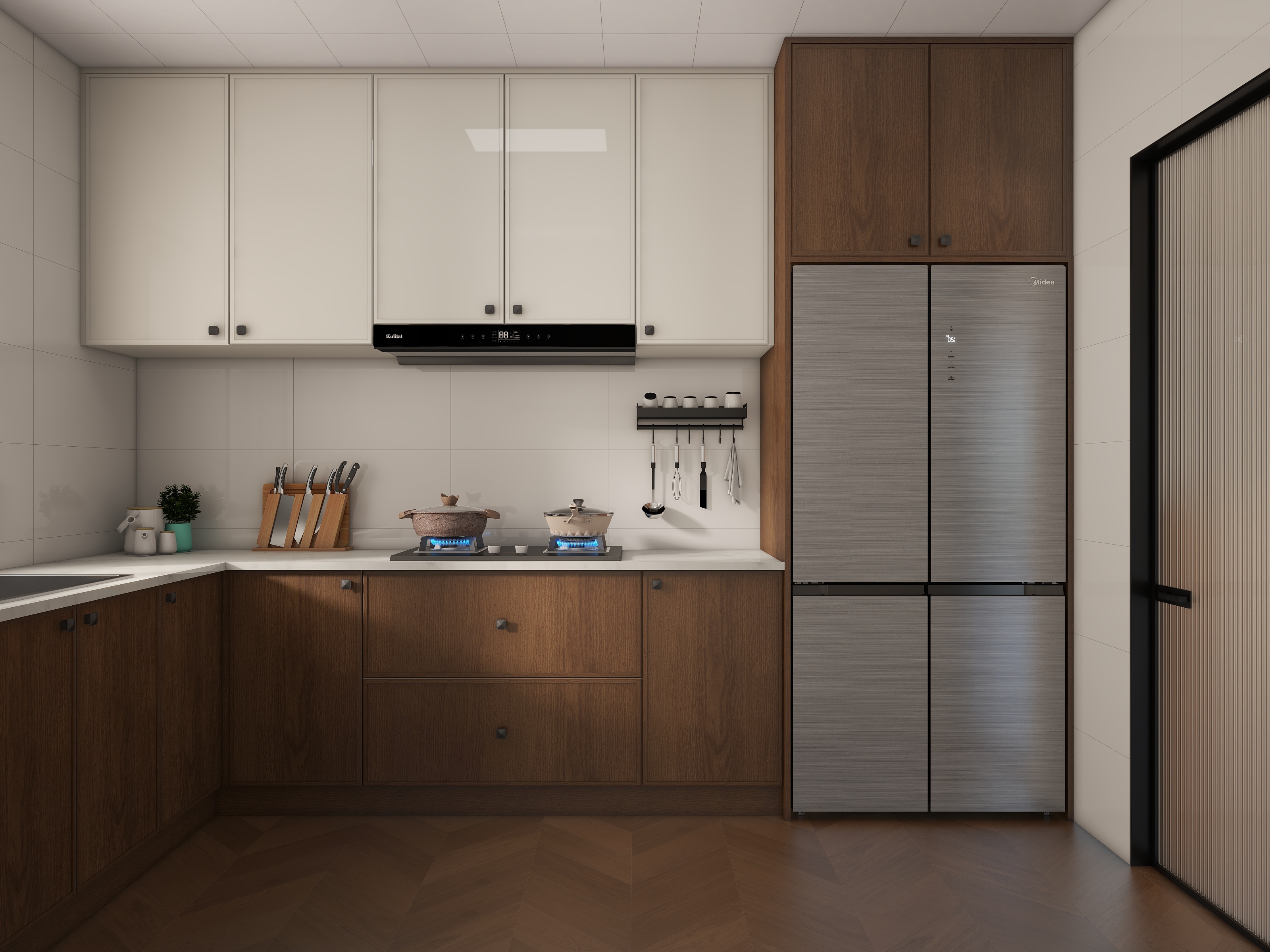 BASHIYI-104㎡3室装修效果图