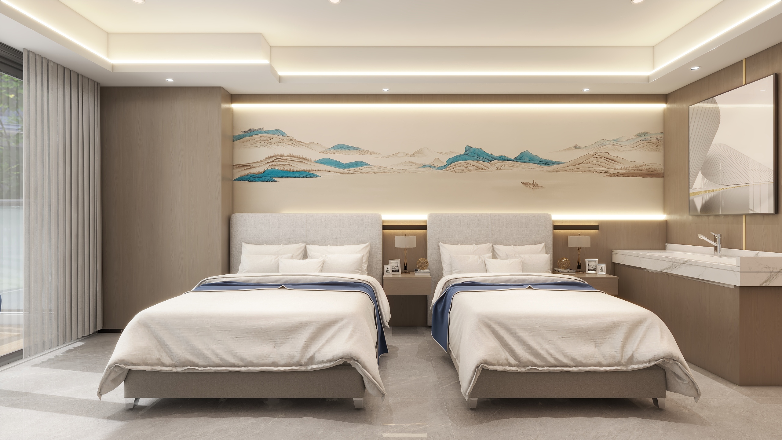 qHBhFhzJOawZDqOjUgDUAHVkVyxWkh-港口酒店套房单间-装修设计方案