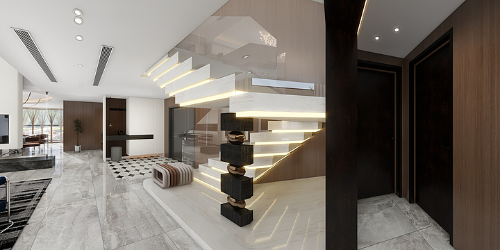 FW..-万山华府179㎡1室-装修设计方案