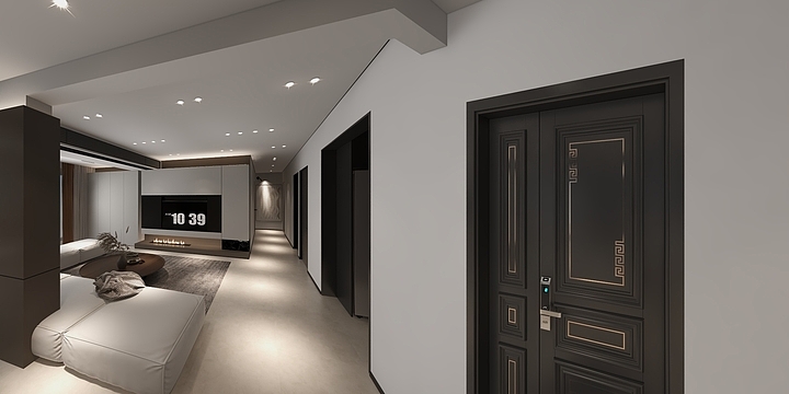 东东装饰郑东-云南威信红星。红城国际1-901-装修设计方案