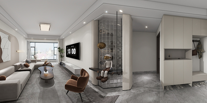 慕名平NDDM-奥体城6-808-装修设计方案