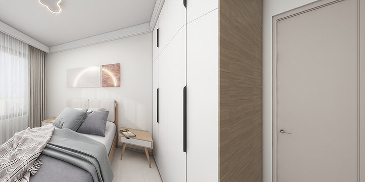 A浪谷博Sir-万达101平2#示意图-装修设计方案