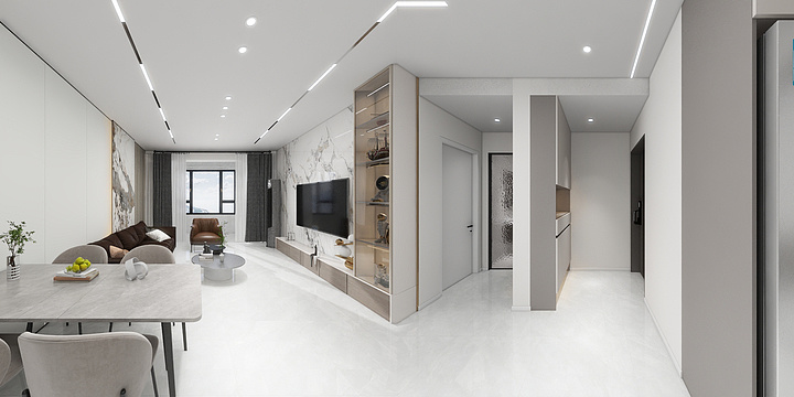 zz@设计-Drawing1孔雀城兰园109-2-701改-装修设计方案