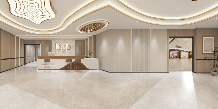 广州青春装饰骆经理-酒店大堂通用设计-装修设计方案