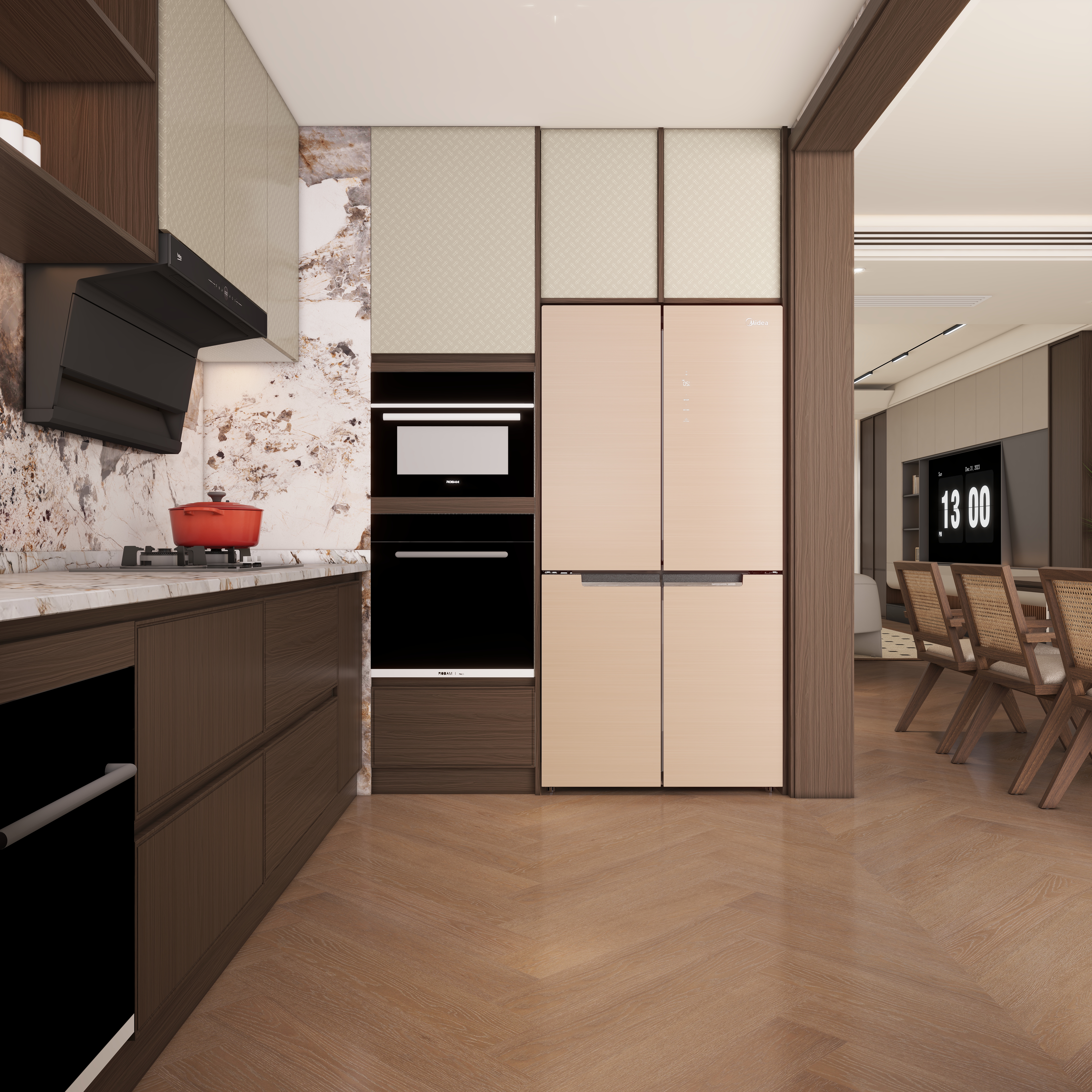 陈均民-智慧谷12光年193㎡3室装修效果图