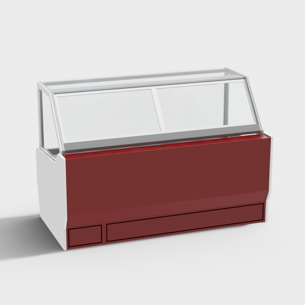 冷鲜柜3D模型