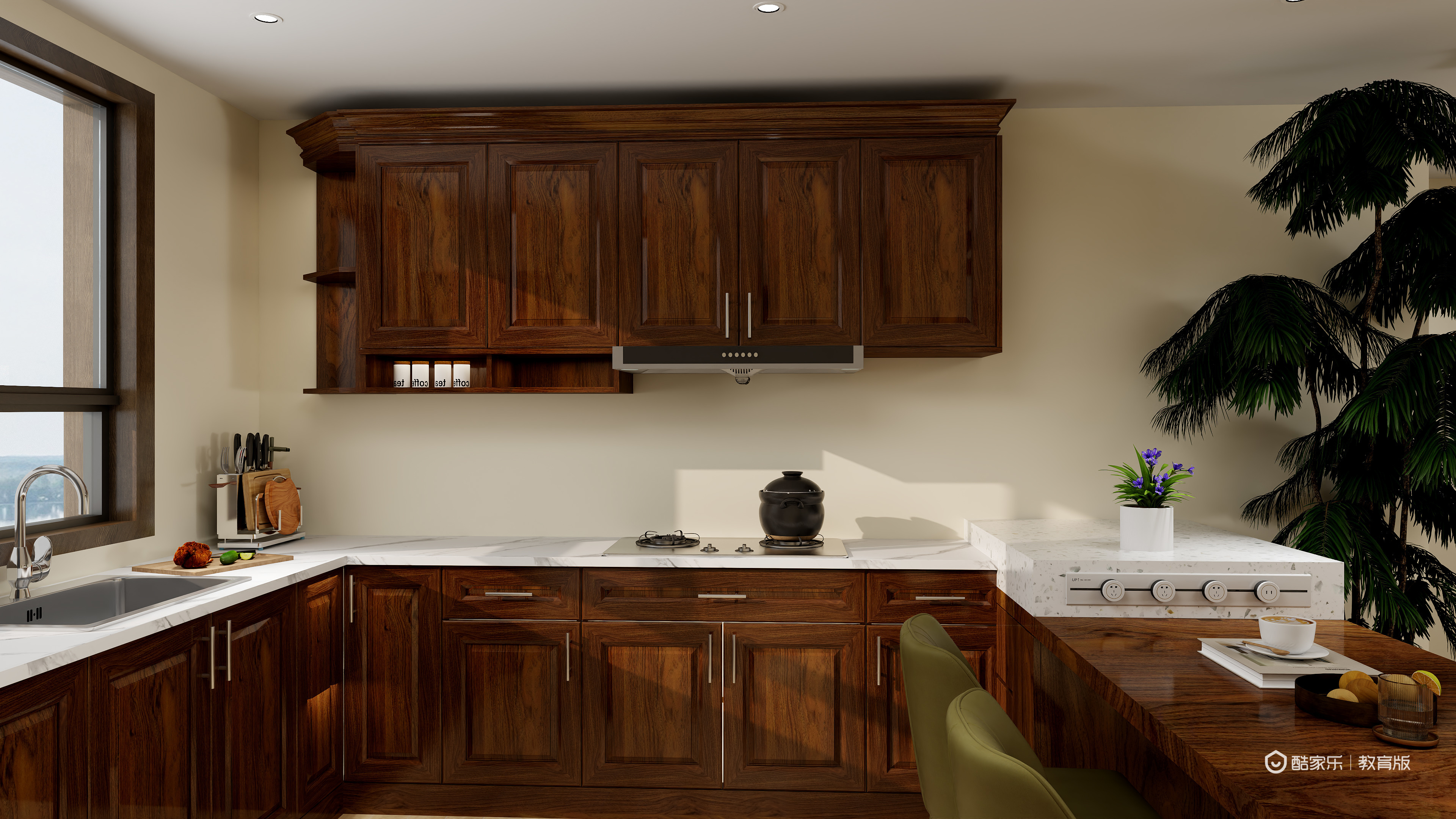 金传杨-101㎡3室装修效果图