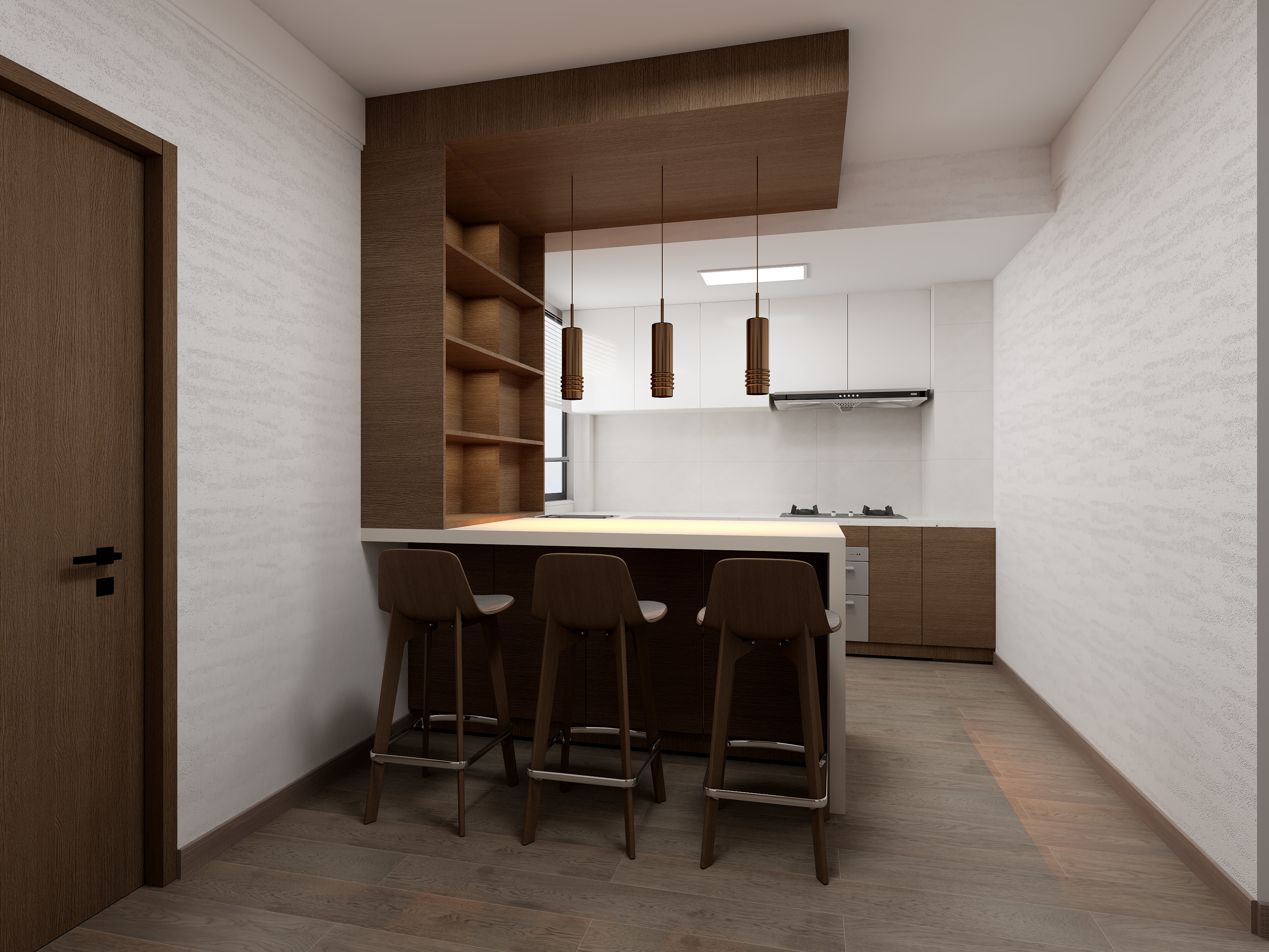 TanHao-沁馥家园81㎡2室-装修设计方案