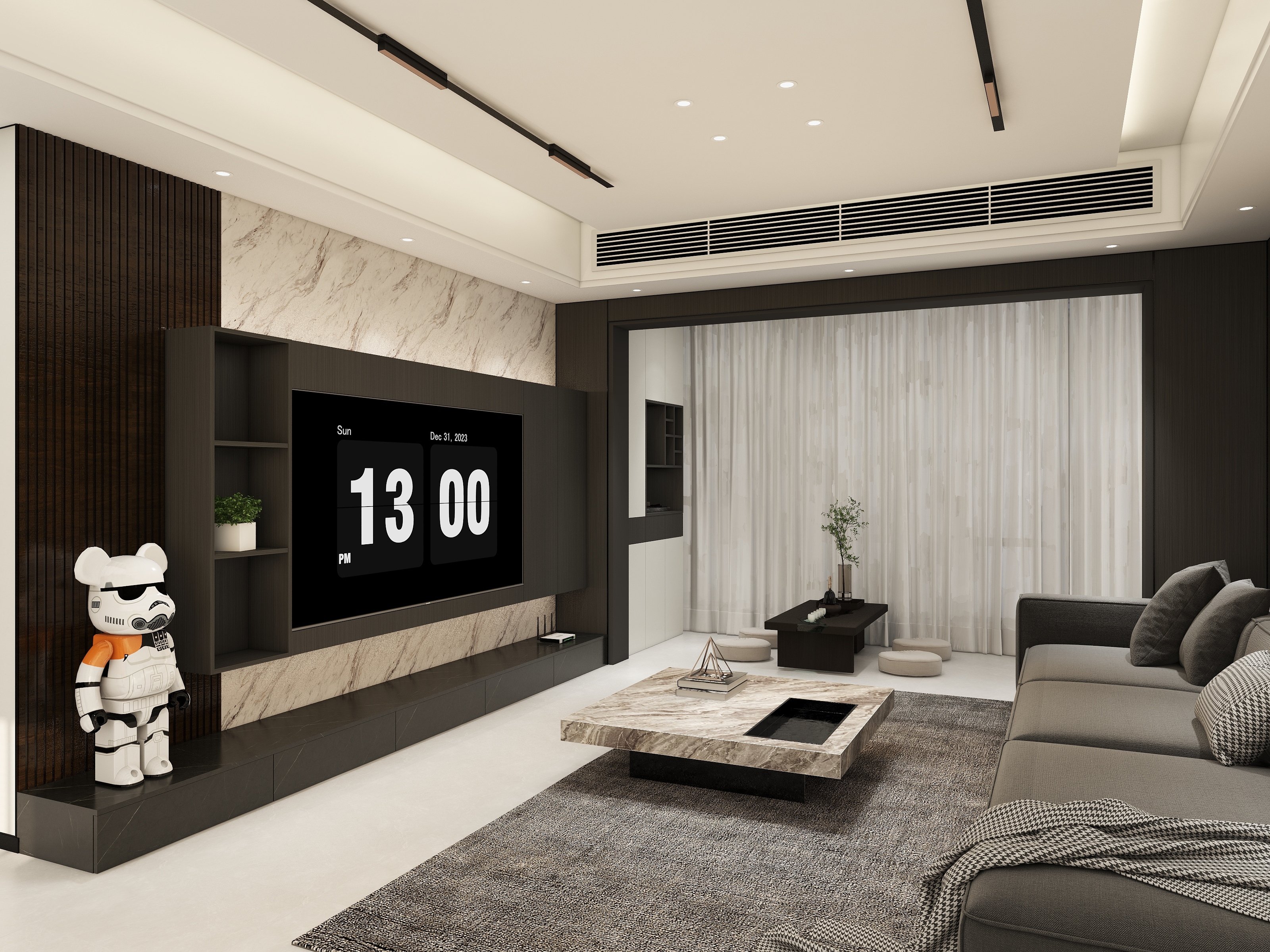 设计咨询师曹阳-恒大悦龙台2期现代简约113㎡3室-装修设计方案