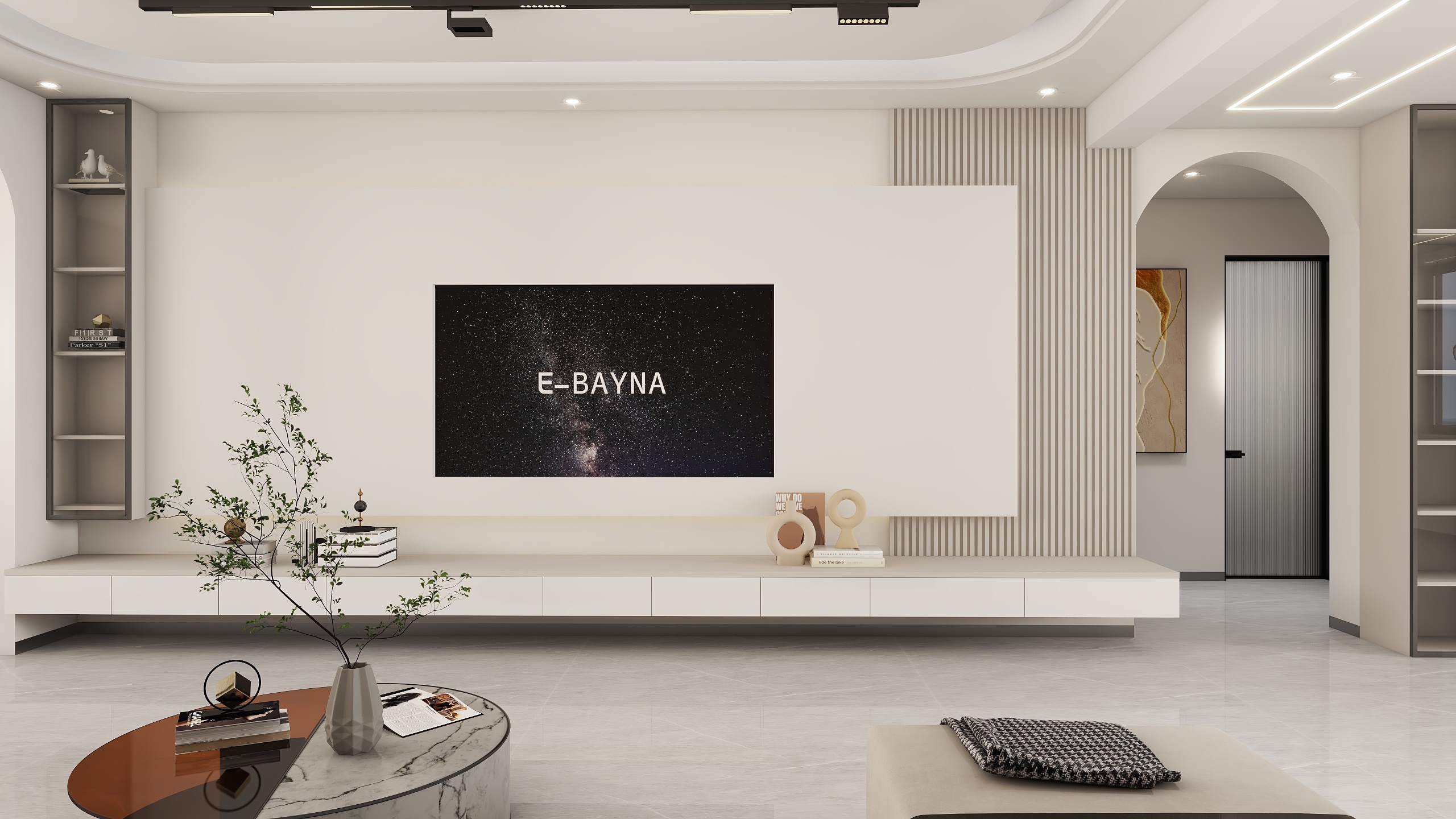 空间设计SJ-北辰明珠135㎡3室-装修设计方案