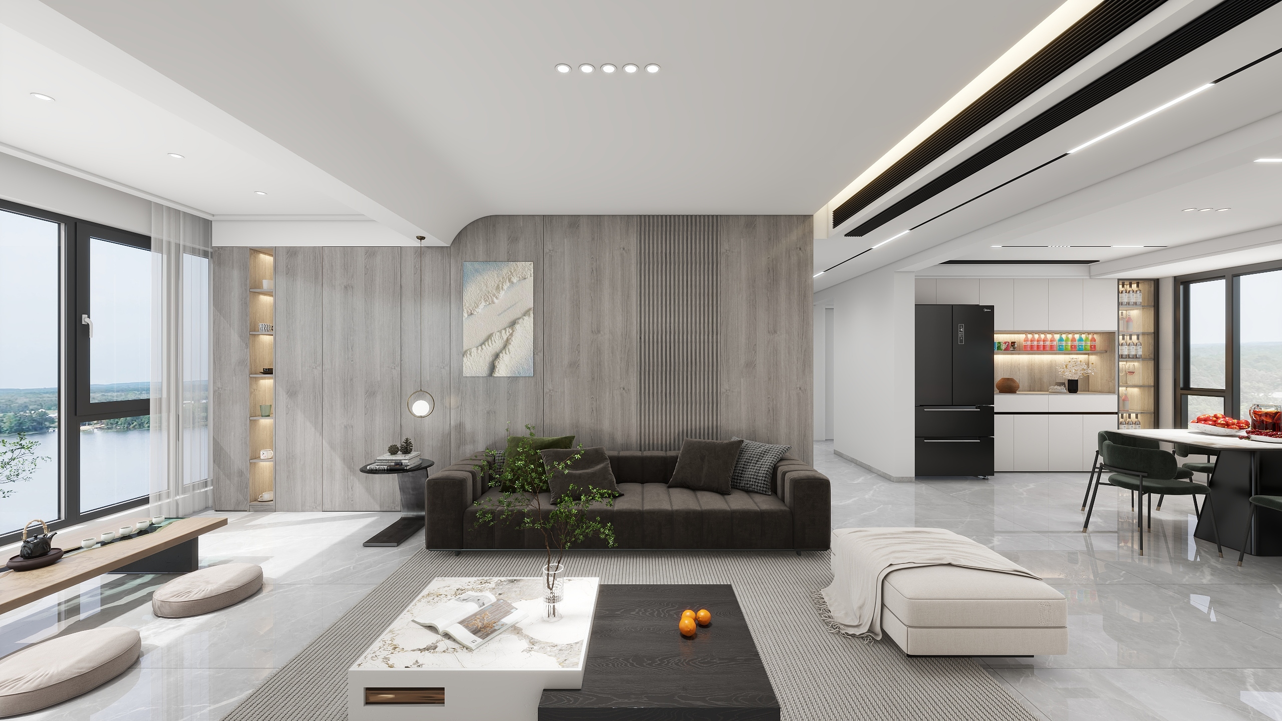 梵帝尼Mr.陈立designer-湖屿半岛许总-装修设计方案