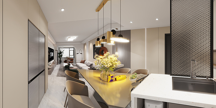 张九儿mm-朋友家-装修设计方案