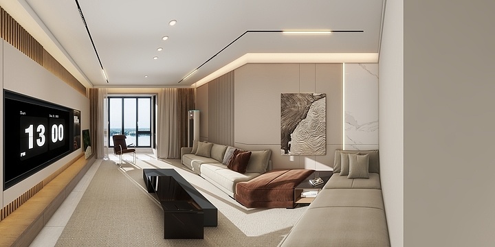 QM--设计-紫钢苑110㎡3室-装修设计方案