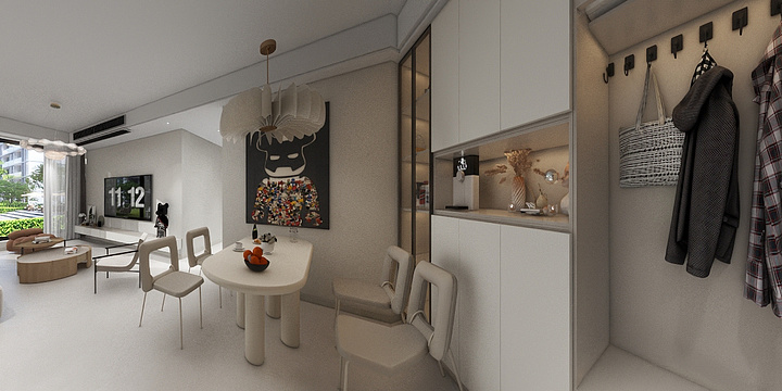 羊羊Charlene-书香九里82m²-装修设计方案