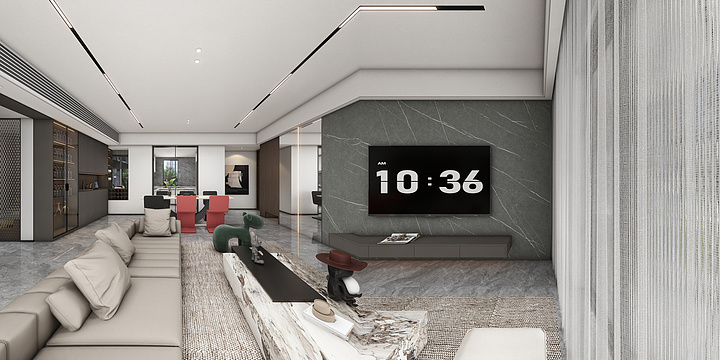 南京江宁弘阳店-紫京四季雅园125平方-装修设计方案