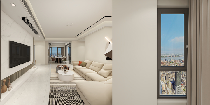 小有豆包-中洲云悦府124㎡4室-装修设计方案