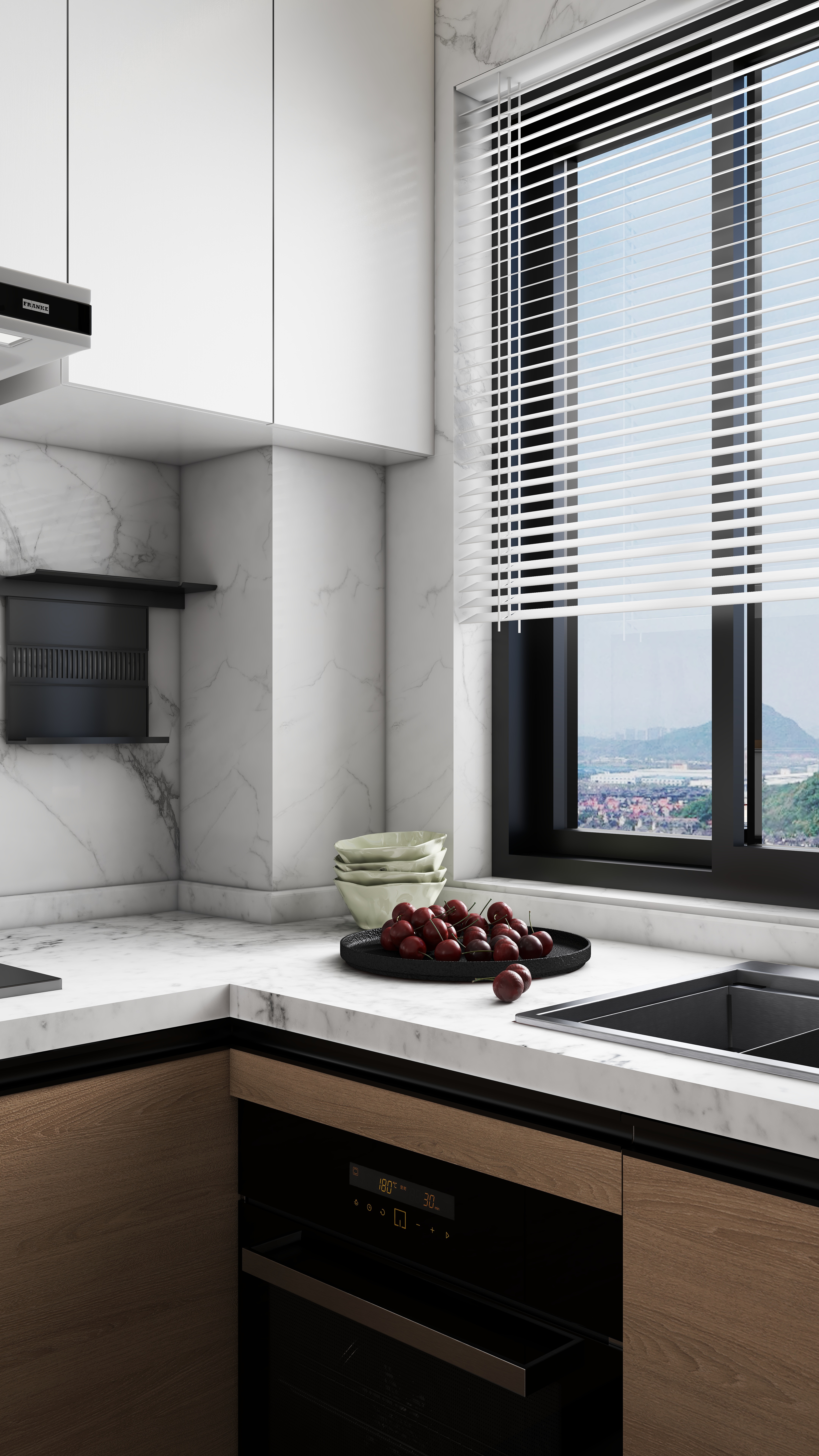 王涛-《模特》丨翰林国际现代简约风丨115平3室装修效果图