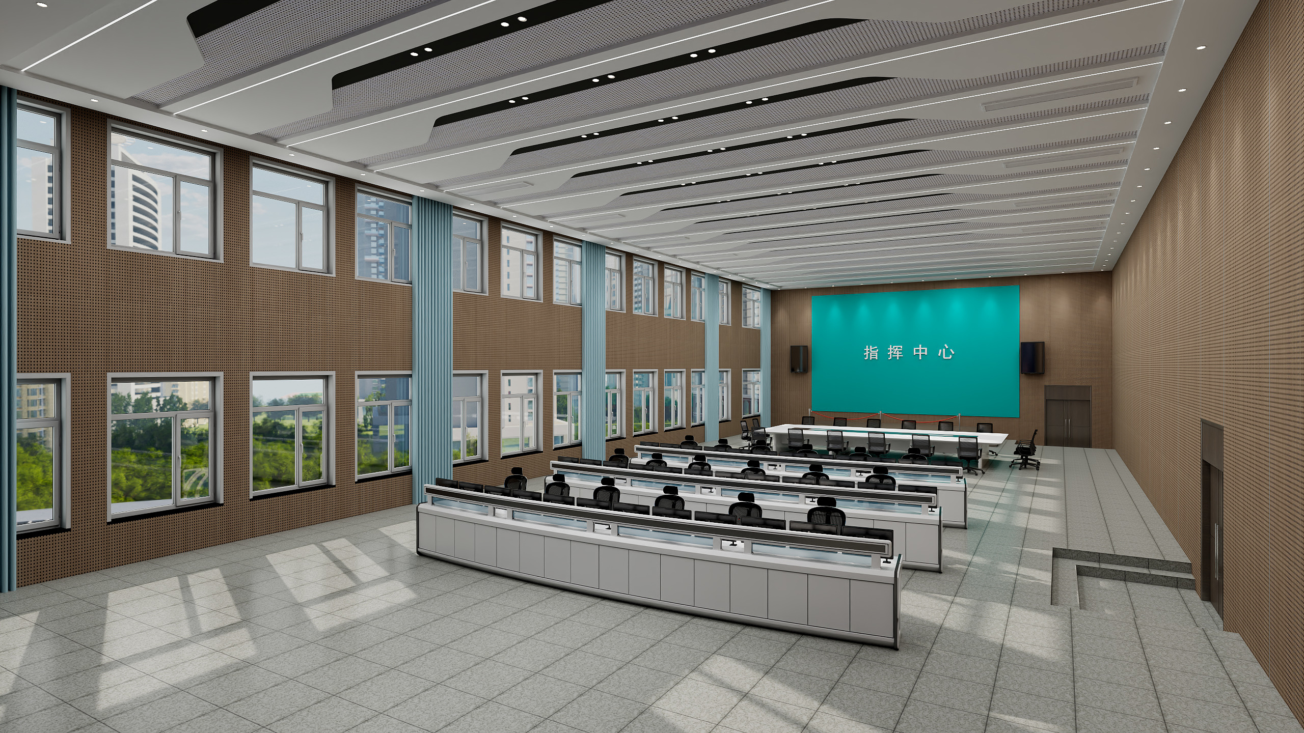 A晴呀-生产指挥中心-装修设计方案