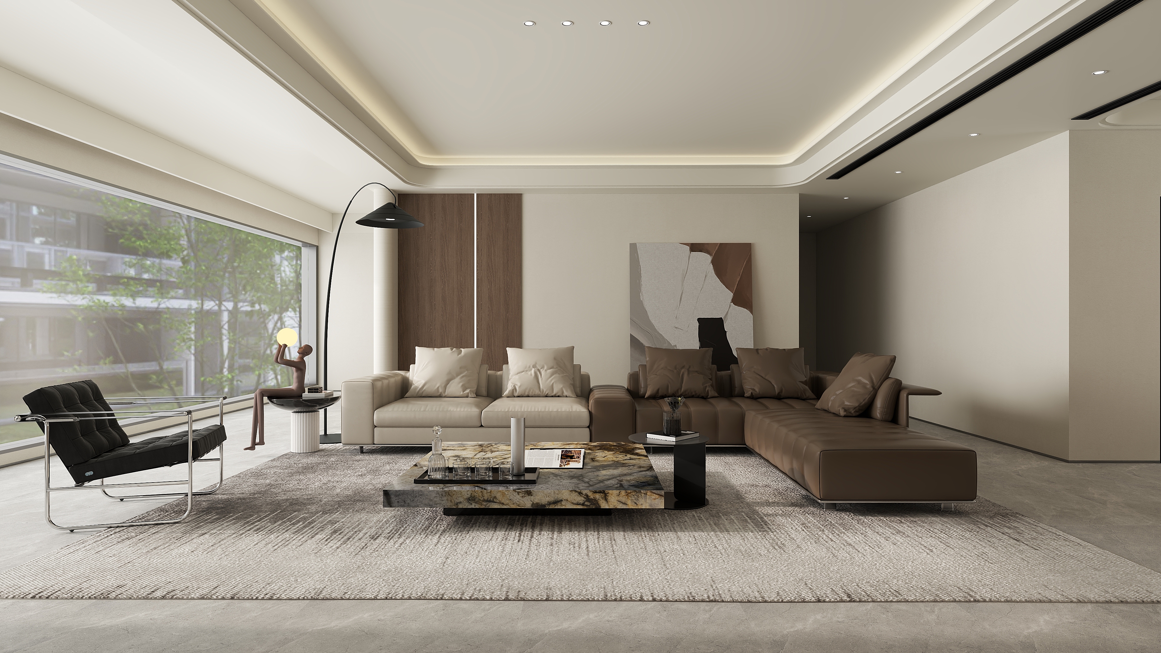 Forever________-保利天珺意式极简定制效果-装修设计方案