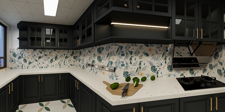 新疆绿派装饰设计有限公司-绿城玉园15-381-装修设计方案