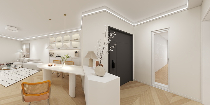 原木装饰小慧-新龙 城一期18-4--301-装修设计方案