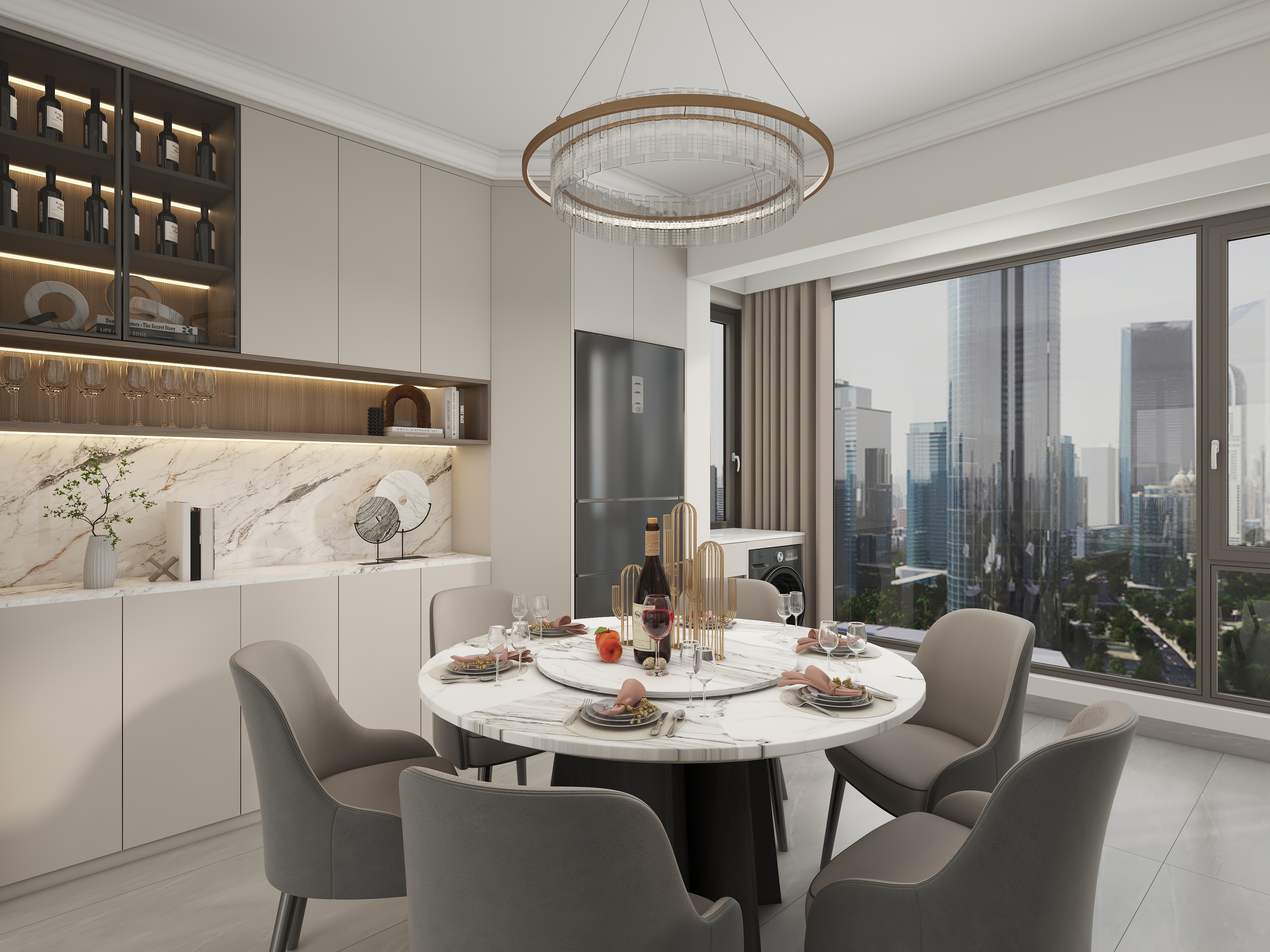 惠州装修找沫竹-惠州-御水龙庭-简中装修效果图