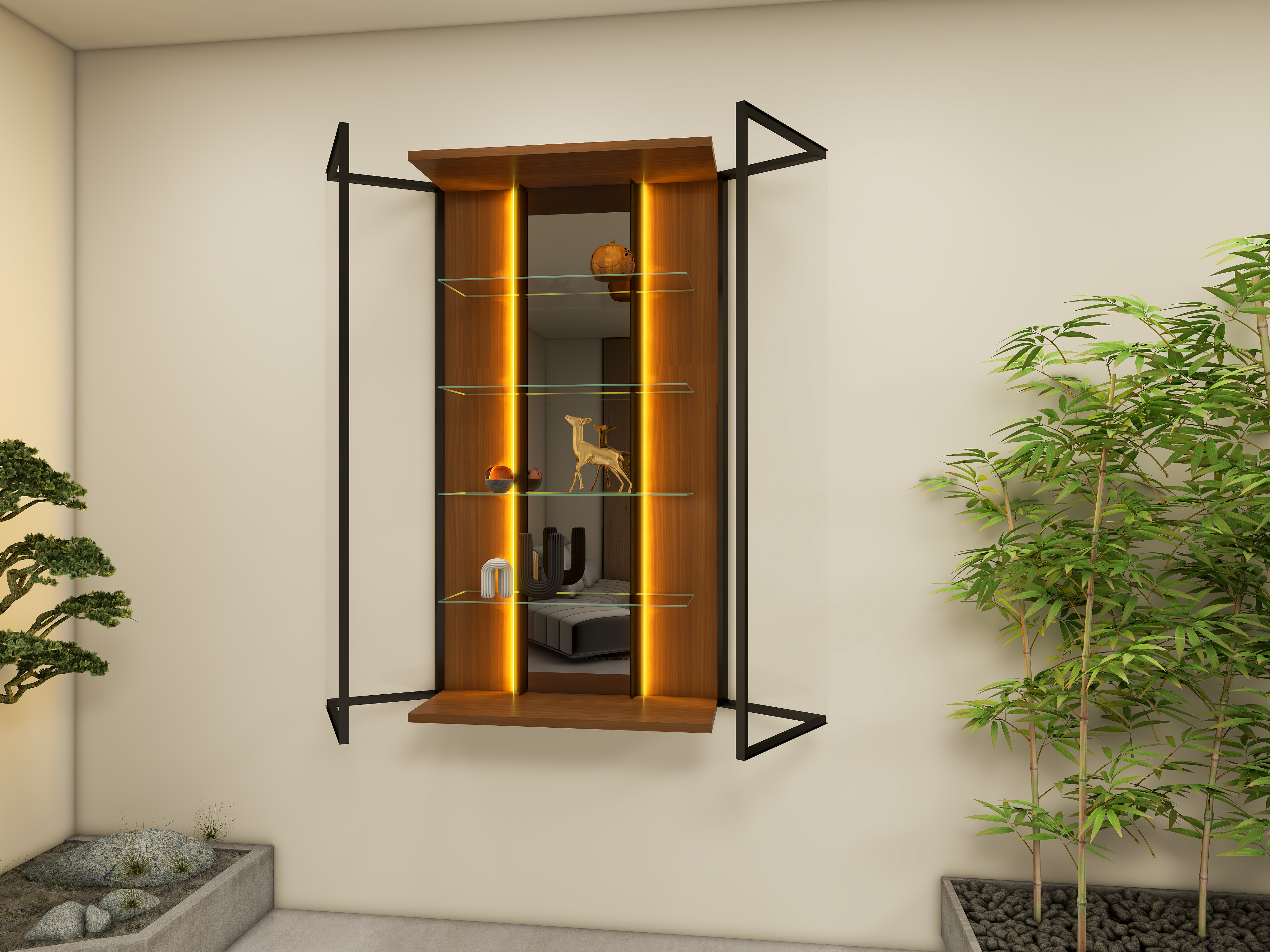 羽种人-民润小区540㎡6室装修效果图