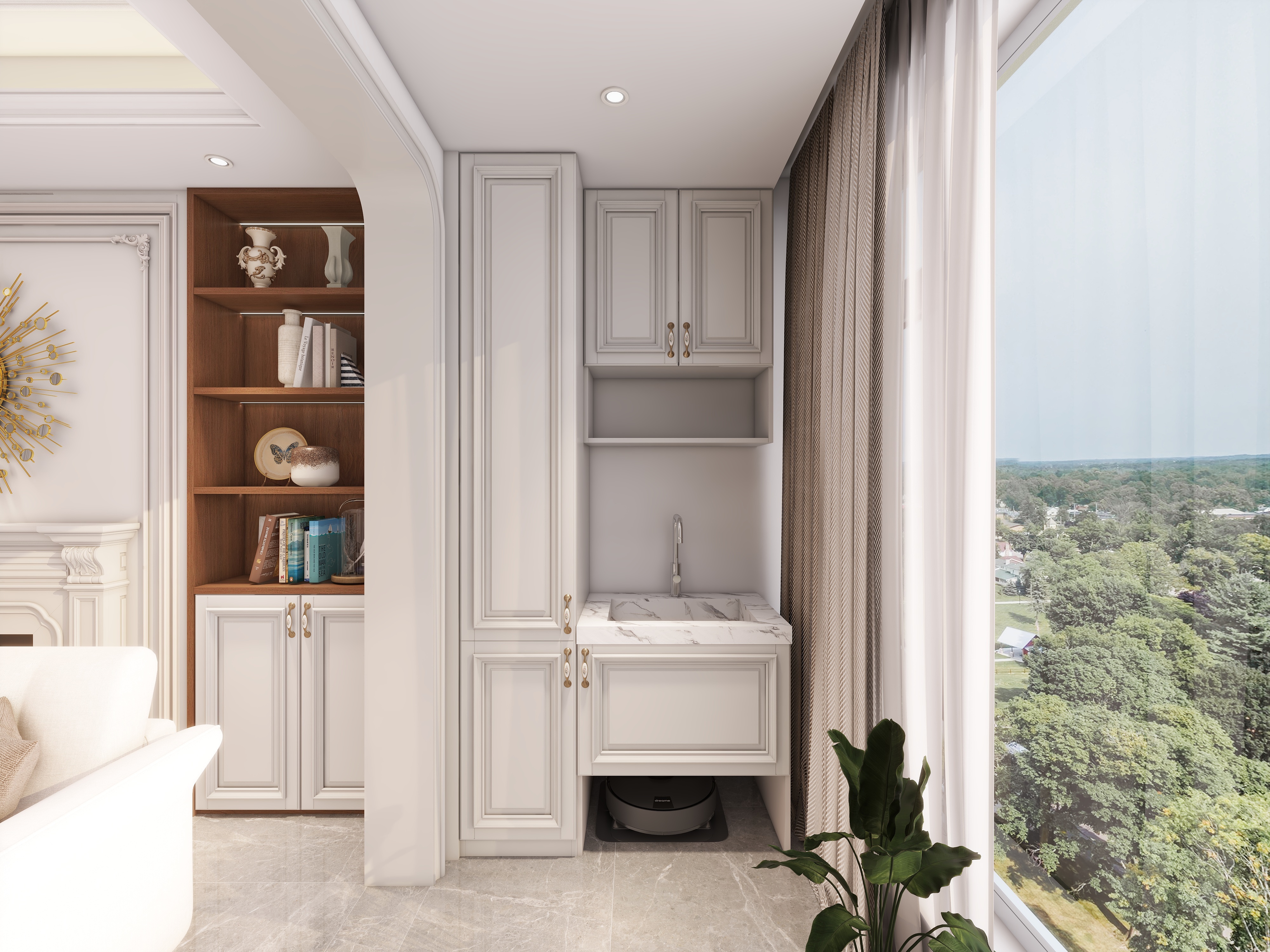 艺禾设计-简美120平米方案-装修设计方案