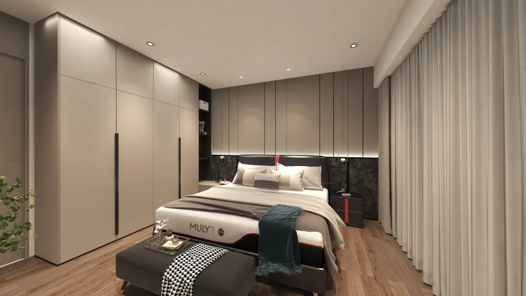 nakuldoble19的装修设计方案:Bedroom interior work.