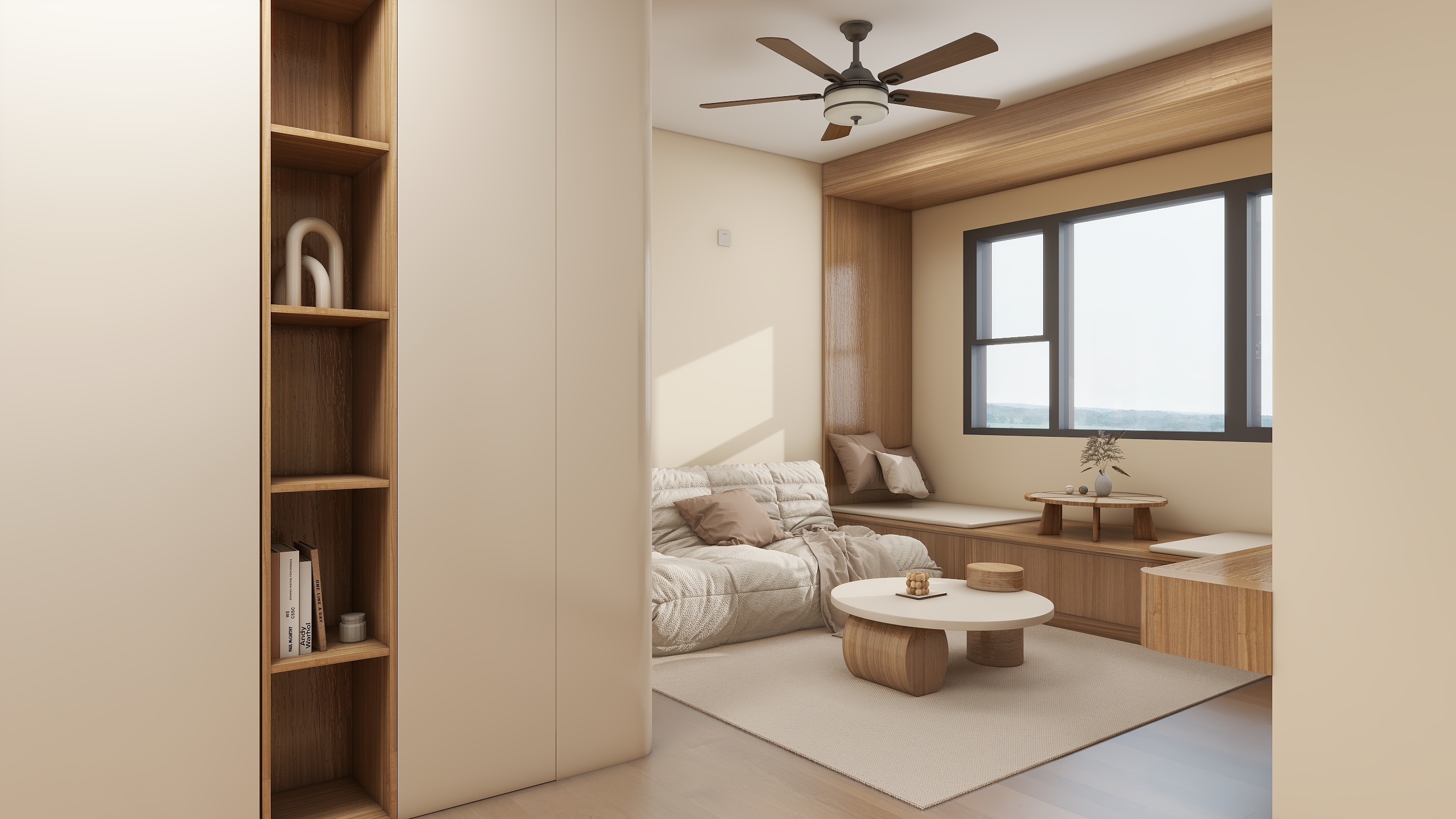 宿迁精品馆-用原木奶油风装修，打造舒适小窝-装修设计方案