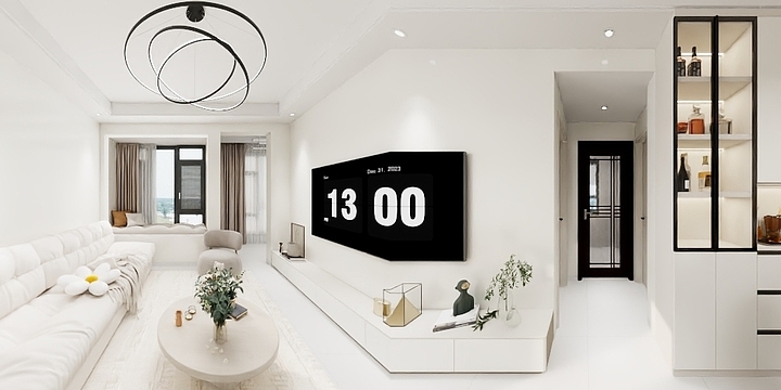 设计kJHa-首钢暖色系-装修设计方案