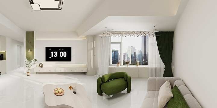 亿顺装修MissLI-莱茵湖畔    方案二-装修设计方案