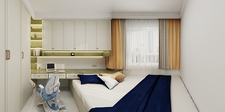 亿顺装修MissLI-莱茵湖畔   方案三-装修设计方案