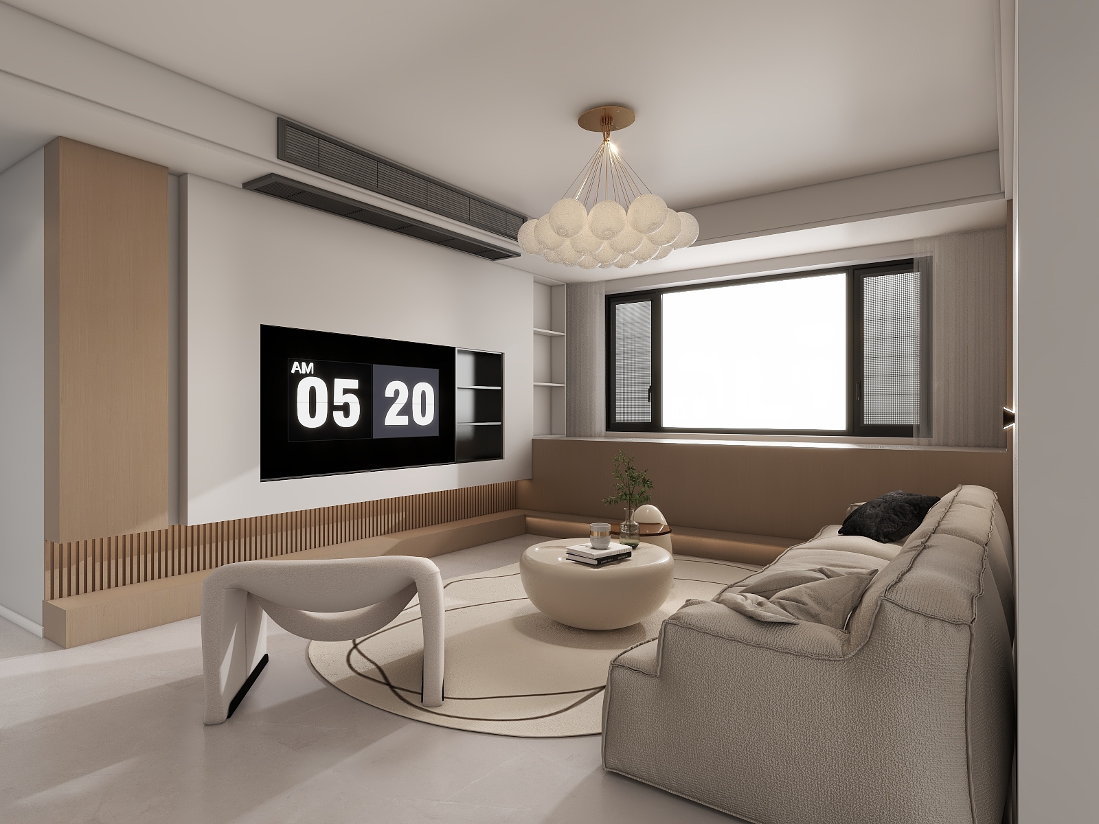 全案设计韩工-108㎡4室装修效果图