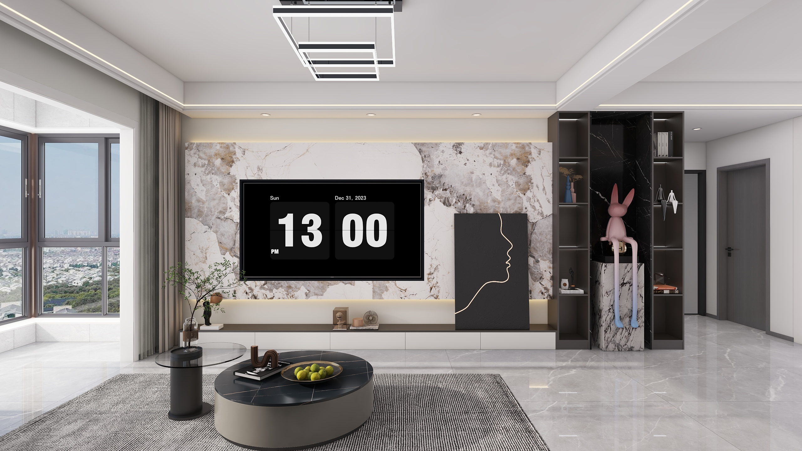 k003-酷家乐家全景5张-装修设计方案