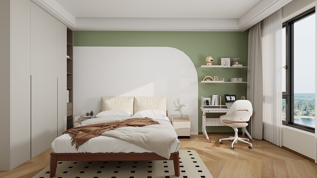 珂洋-海德公园82㎡2室-装修设计方案